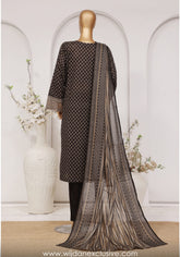 Bin saeed Exclusive Embroidered 3pc Collection'25 Vol-01 D-04
